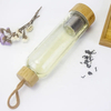 Glass Water Bottle with Bamboo Lid