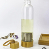  Glass Water Bottle with Bamboo Lid