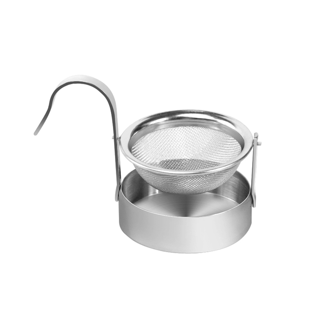 Mesh Tea Infuser with Drip Tray