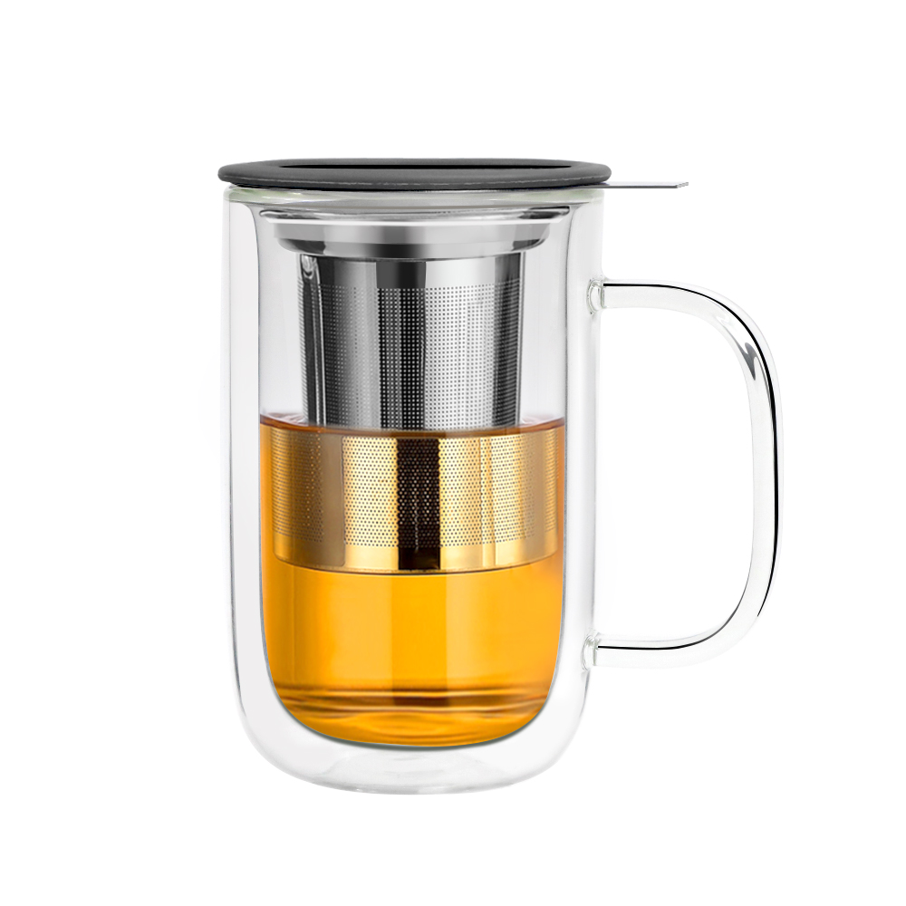 Double Wall Glass Mug