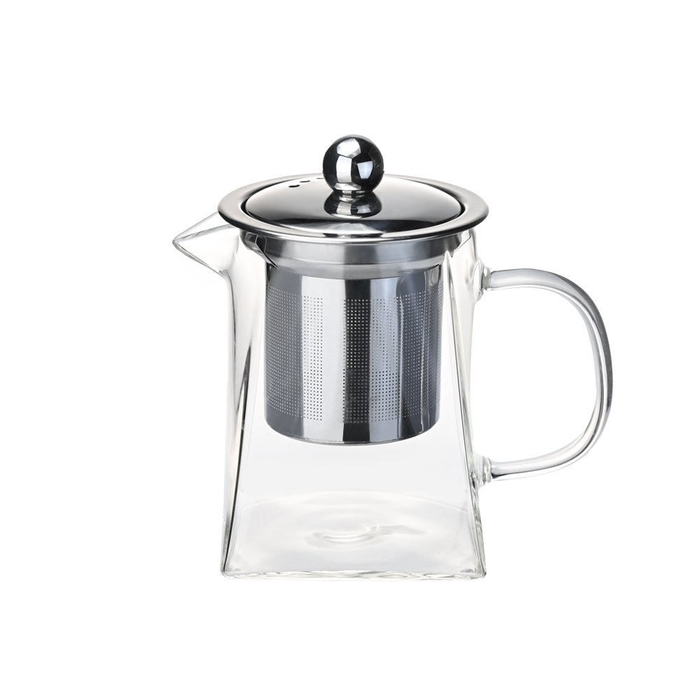 Square Glass Teapot