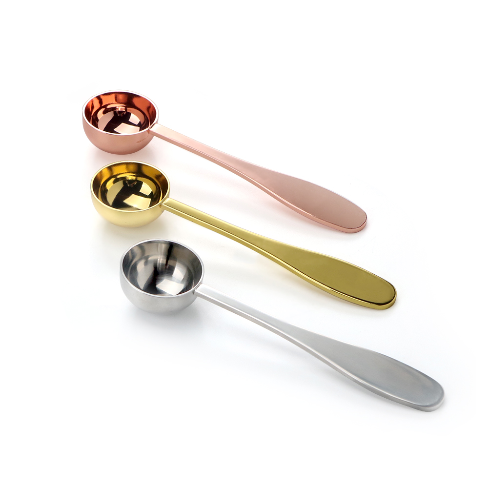 Multi-size stainless steel measuring spoon