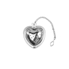 heart shape tea infuser with chain