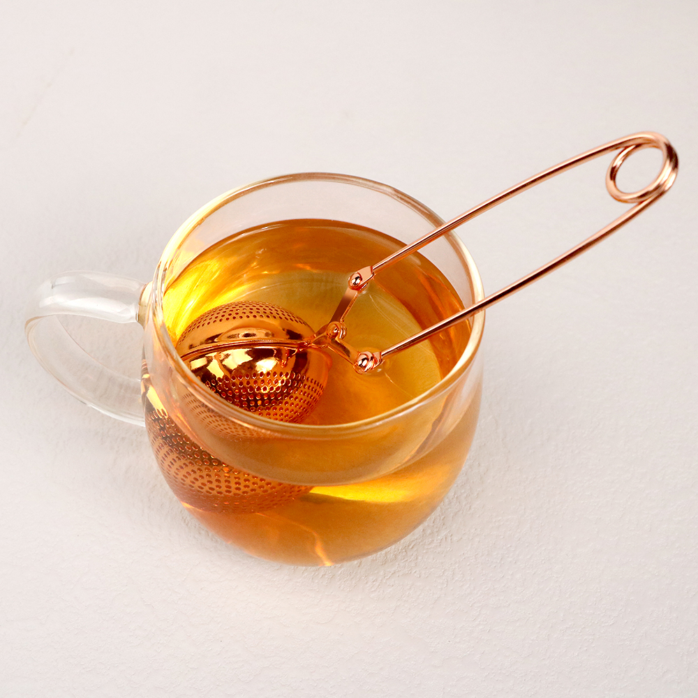 Rose Gold Ball Shape Tea Infuser