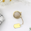 Gold Ball shape tea infuser with chains