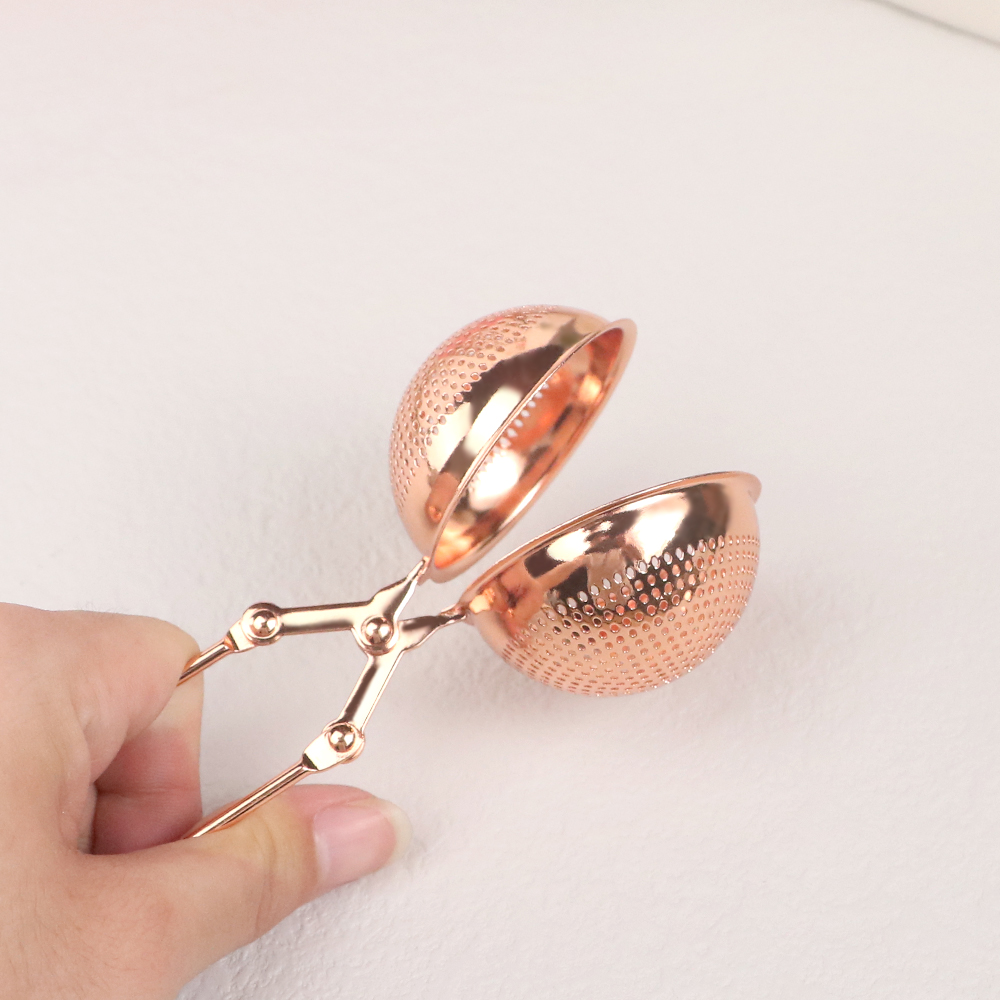 Rose Gold Ball Shape Tea Infuser