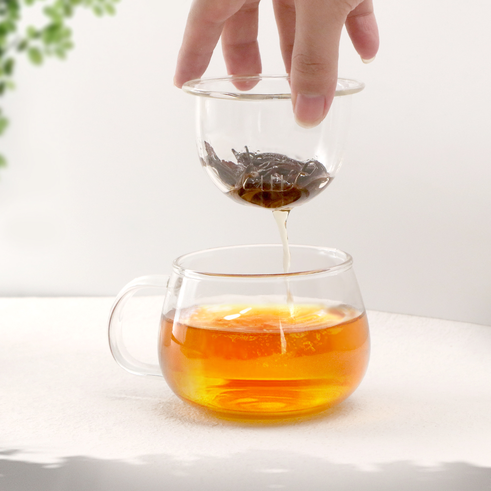 Glass Cup with Tea Infuser