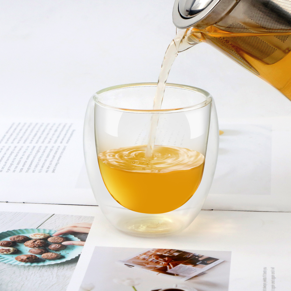 Double Glass Cup