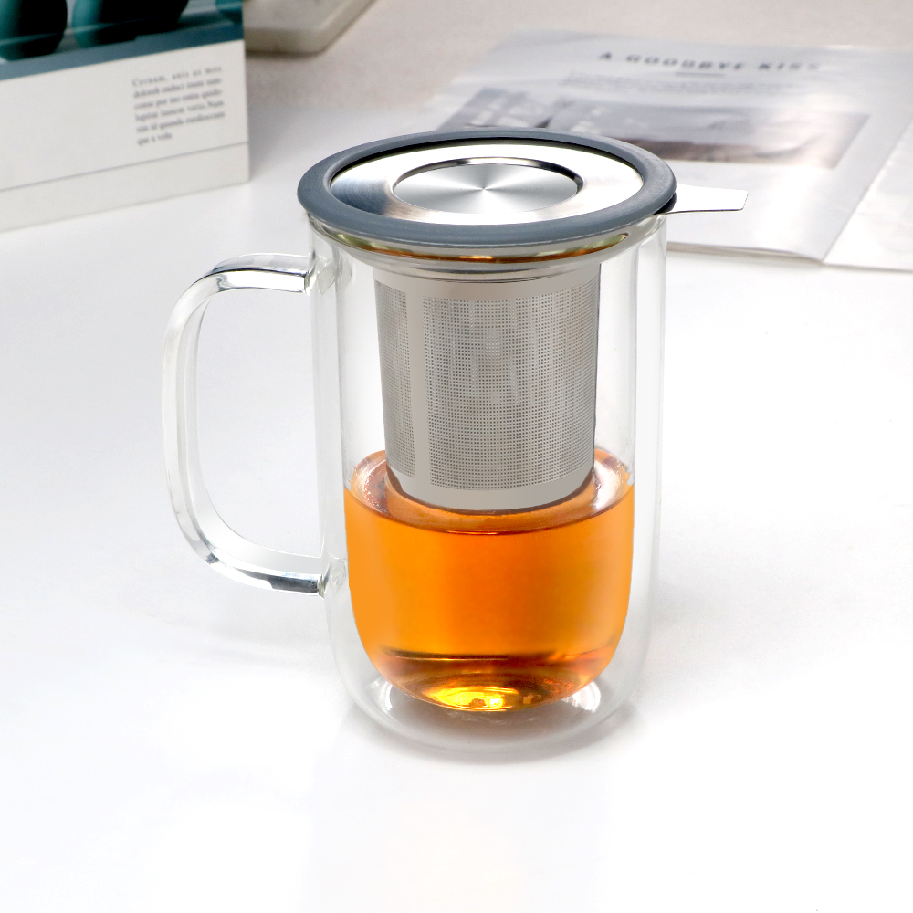 Double Wall Glass Mug