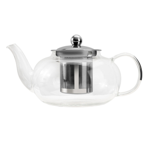 Flower Glass Teapot