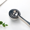 Multi-size stainless steel measuring spoon