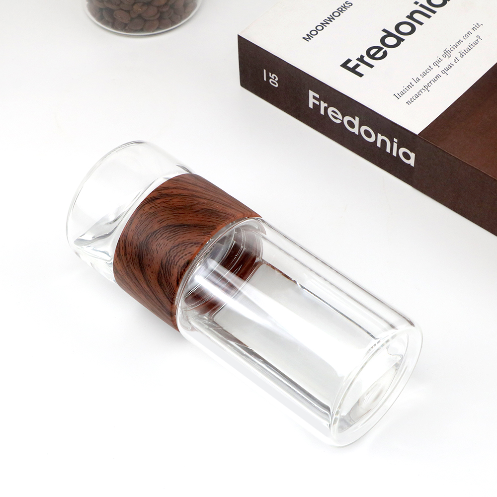 Double Glass Water Bottle