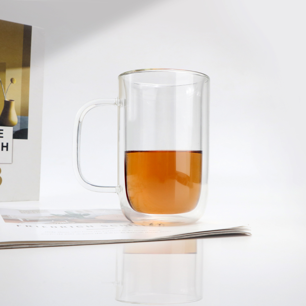 Double Wall Glass Mug