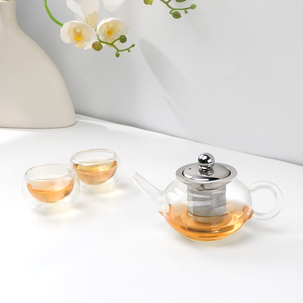 200ml glass teapot