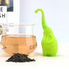 Elephant shaped silicone tea filter