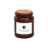 Cork sealed bottle scented candle