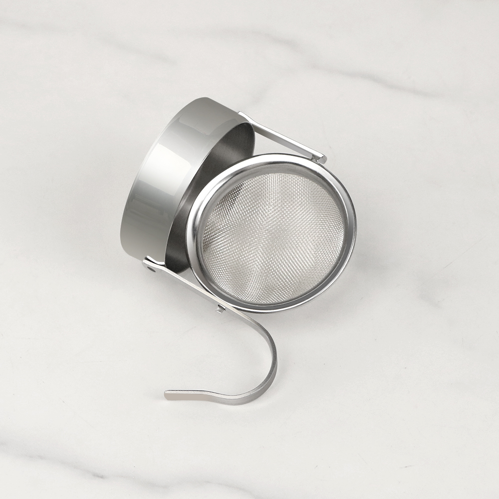 Mesh Tea Infuser with Drip Tray