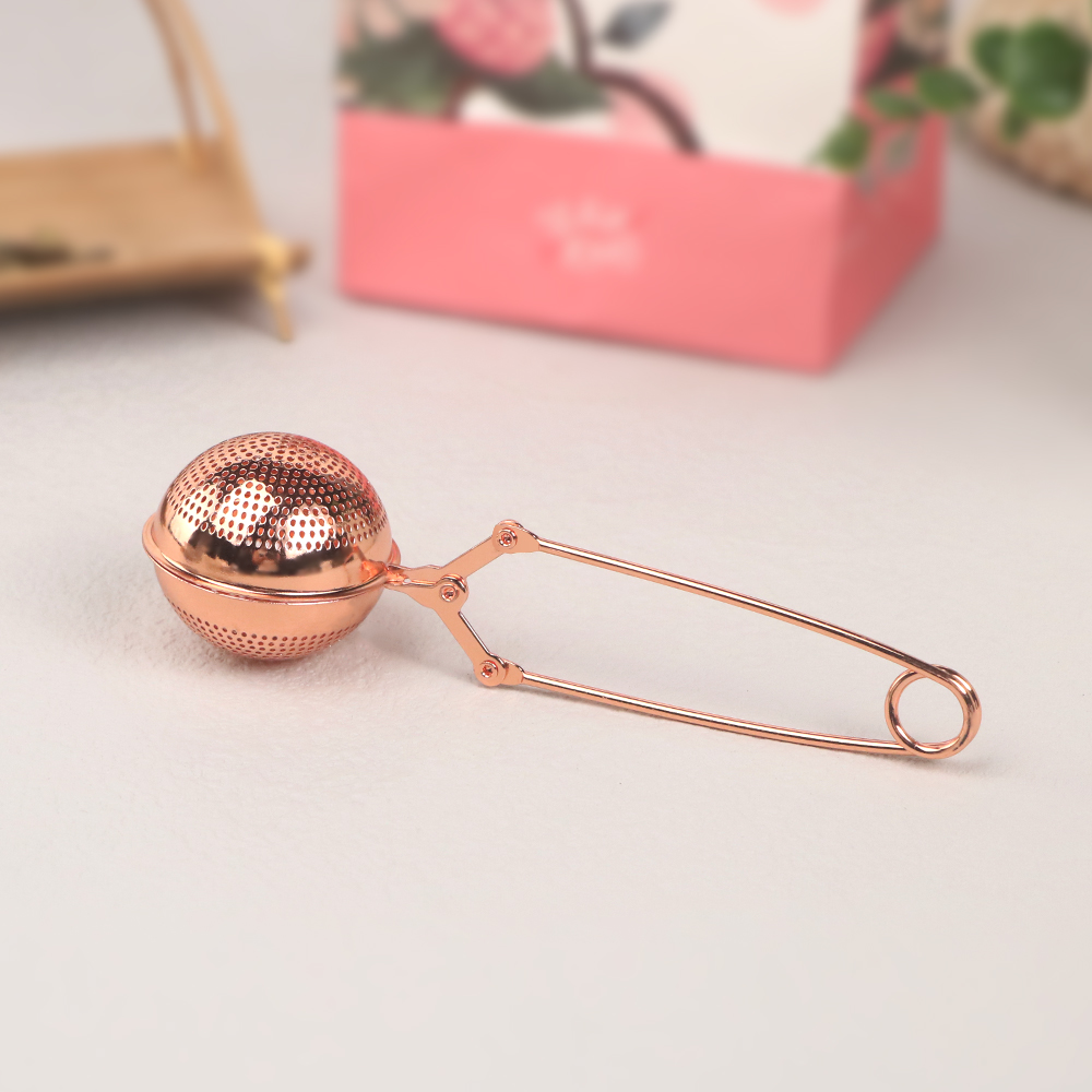 Rose Gold Ball Shape Tea Infuser