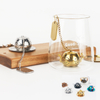 Teapot shape tea infuser with chain
