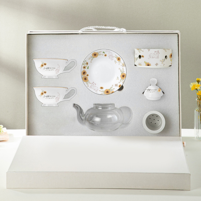 Ceramic teapot gift set