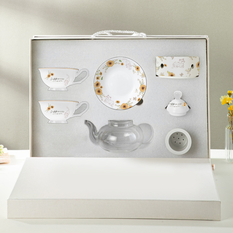 Ceramic teapot gift set