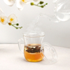 Glass Cup with Lid