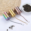 Multicolor Basket shape tea infuser with chain