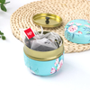 Sealed round tea canister