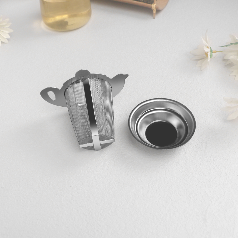teapot shaped tea bucket infuser