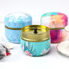 Sealed round tea canister