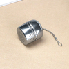 Cylindrical tea infuser with chain
