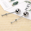 Push-rod type handle tea strainer