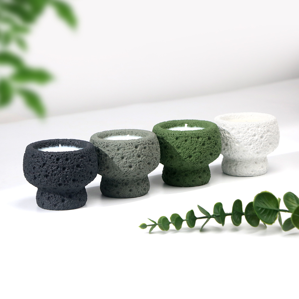 High quality cement scented candle