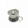 Basket tea infuser with chain