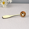 Gold stainless steel measuring spoon
