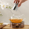 Flower Glass Teapot