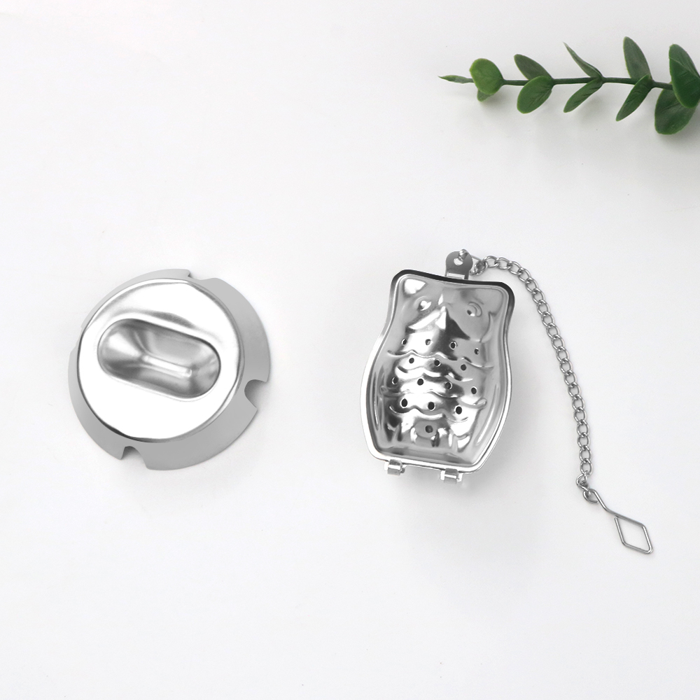 Owl shaped tea infuser with chain