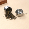 Cylindrical tea infuser with chain