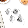Peanut shape tea infuser