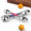 Magnetic 7-piece dial measuring spoon