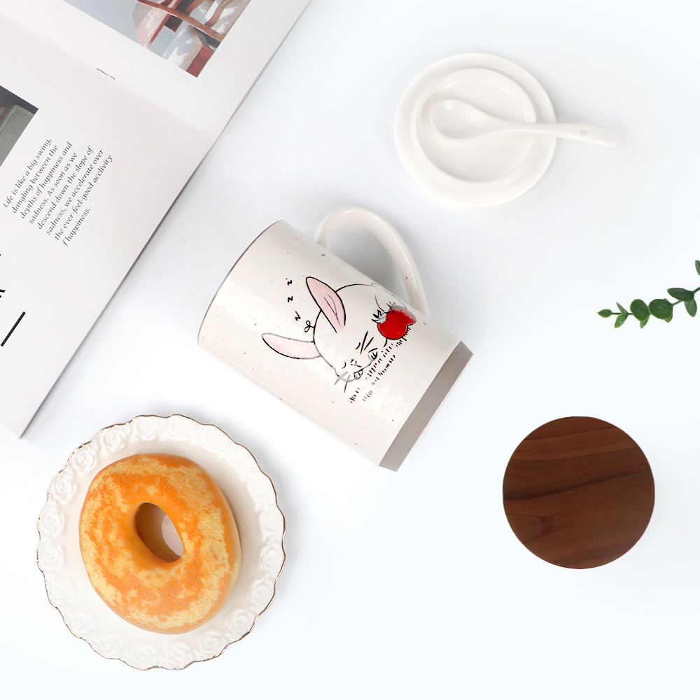 cartoon ceramic mug