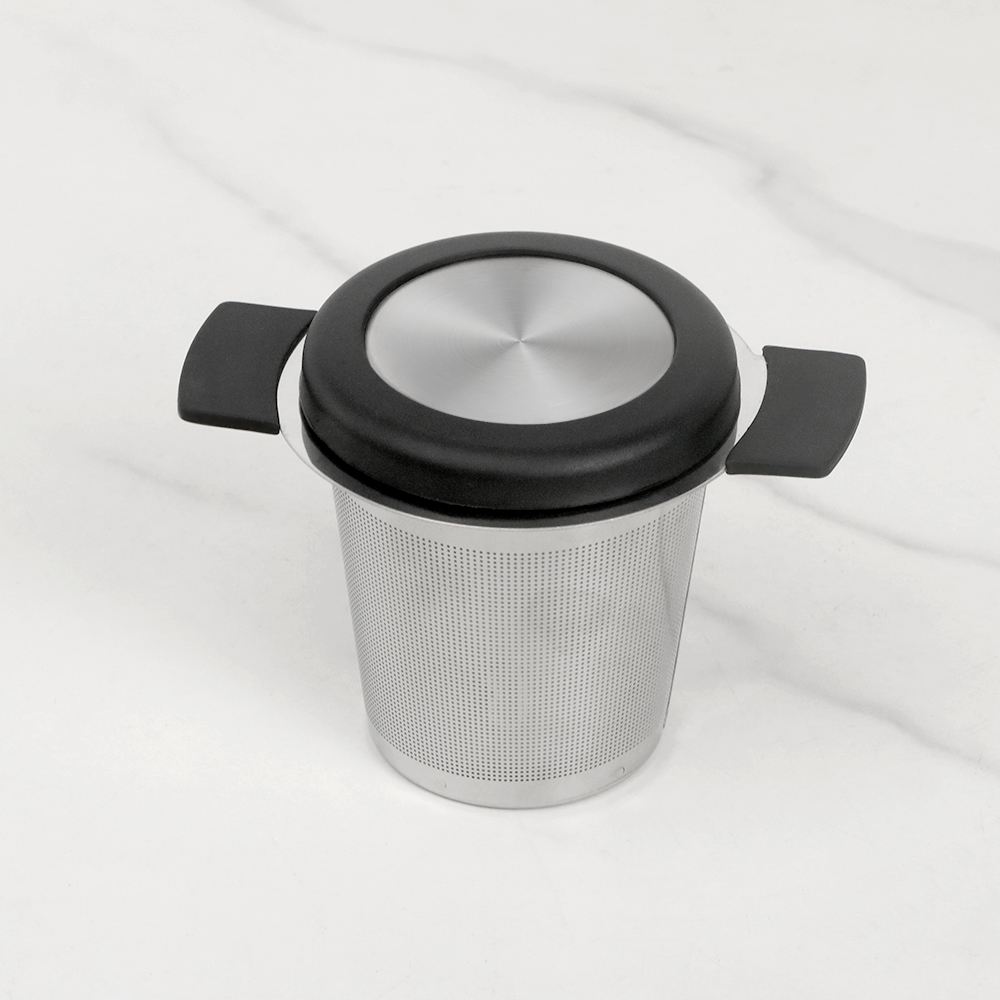 Basket Shape Tea Infuser with Silicone Handle