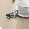 Frog shaped tea infuser with chain