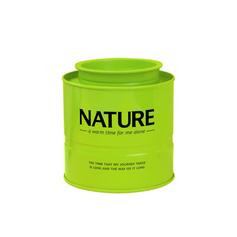 Tin box tea can