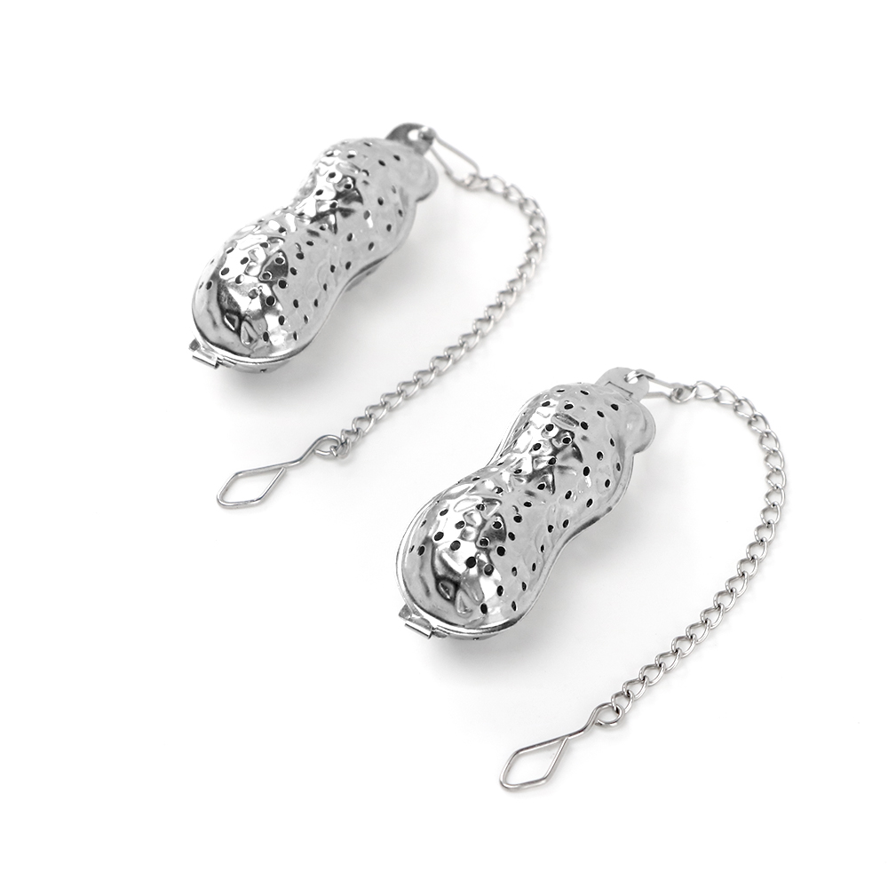 Peanut shape tea infuser