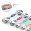 Magnetic 7-piece dial measuring spoon