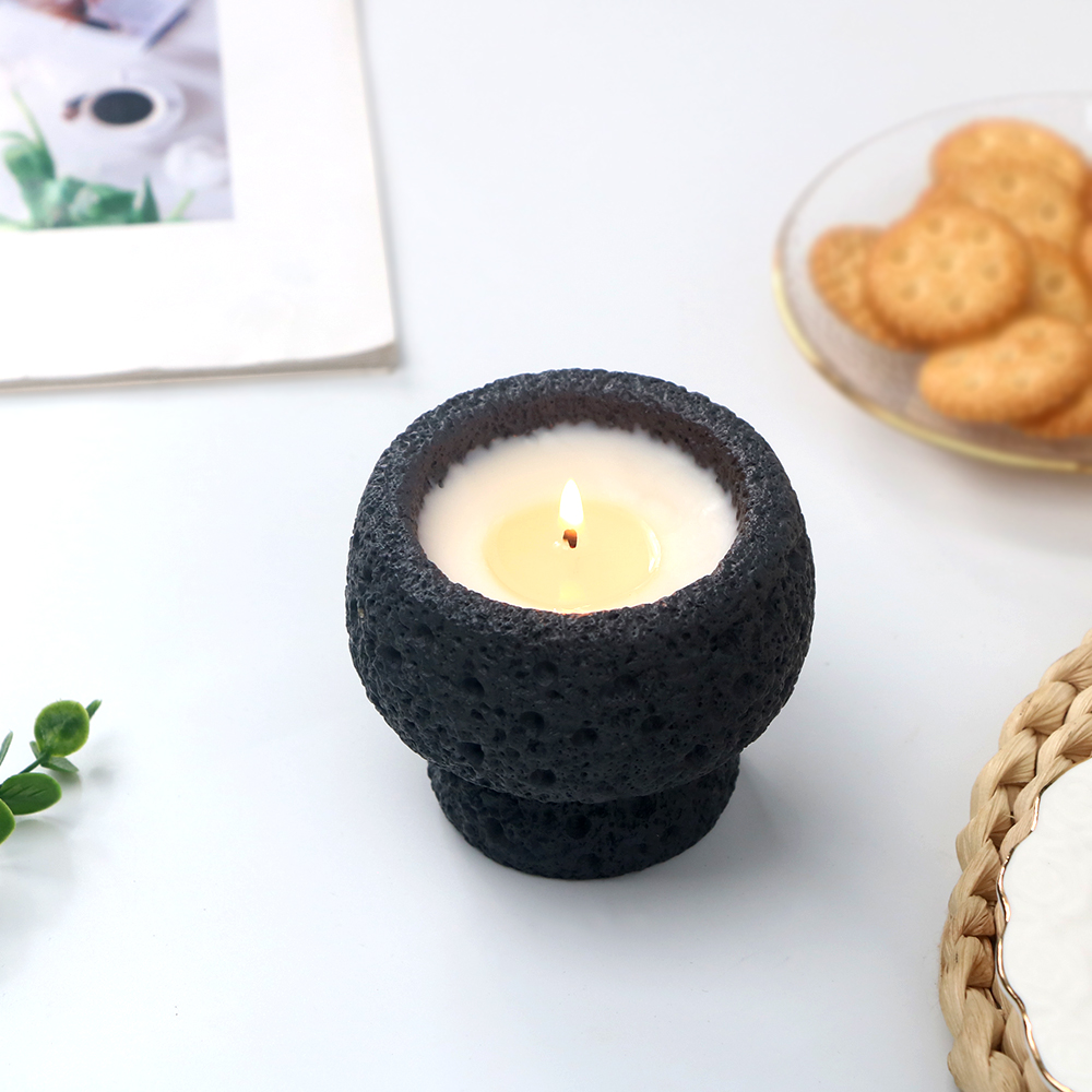 High quality cement scented candle