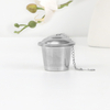 Basket tea infuser with chain