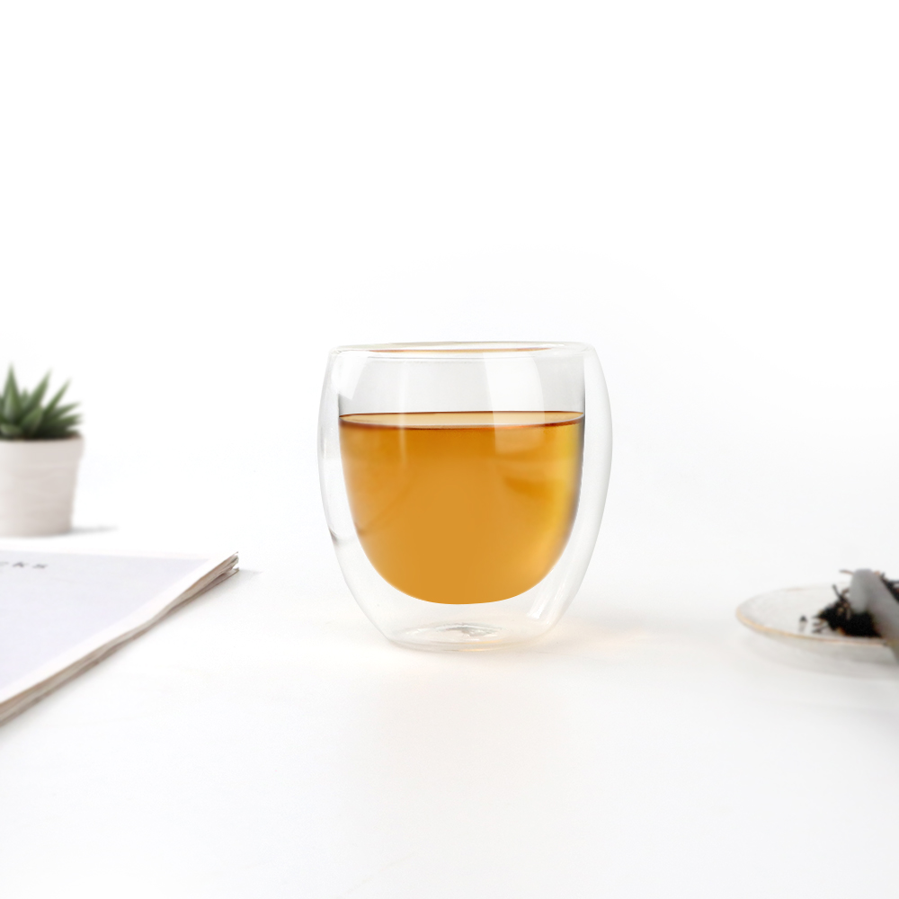 Double Glass Cup