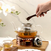Flower Glass Teapot